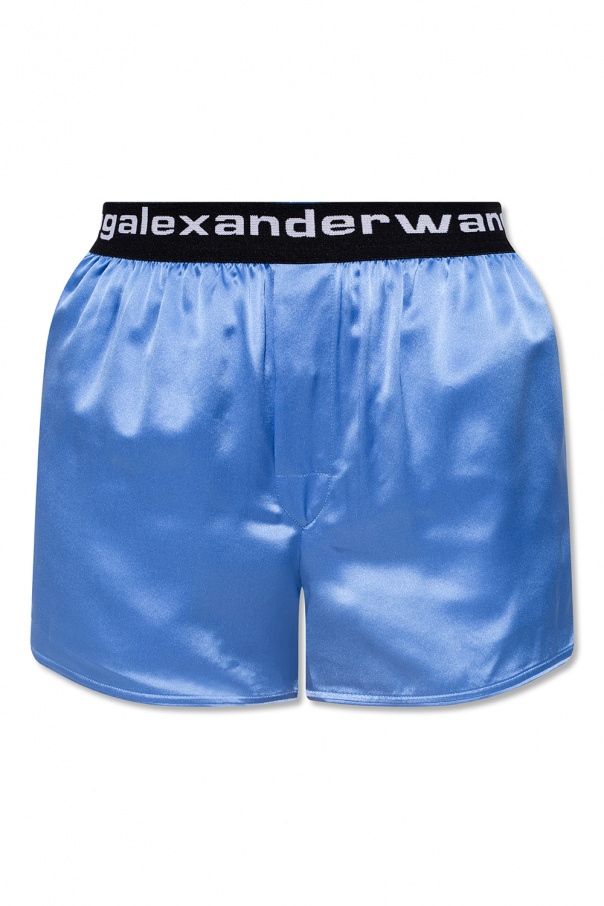 T by Alexander Wang Silk shorts