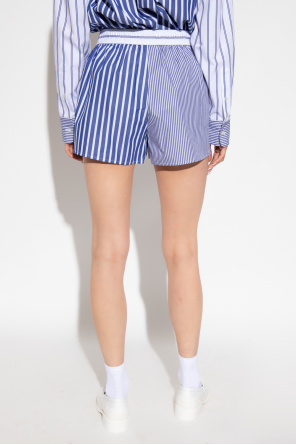 T by Alexander Wang Striped shorts