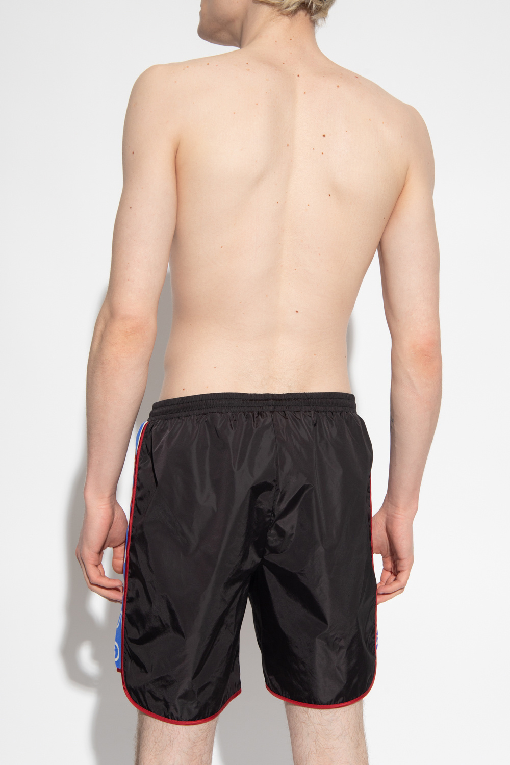 Gucci Swim shorts with side stripes