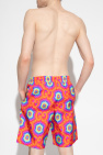 Gucci Patterned swim shorts