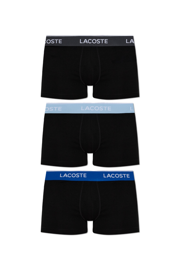 Lacoste Set triplă de boxeri din bumbac Lacoste