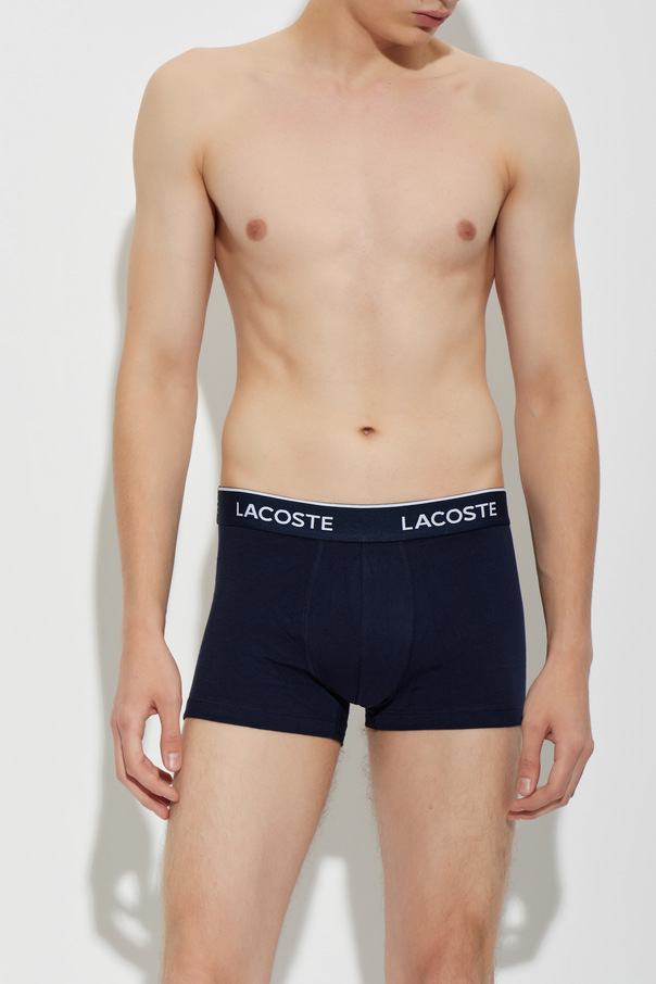 Lacoste Trio de boxeri din bumbac