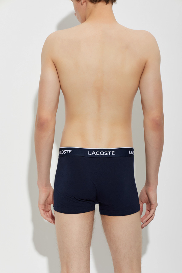 Lacoste Trio de boxeri din bumbac