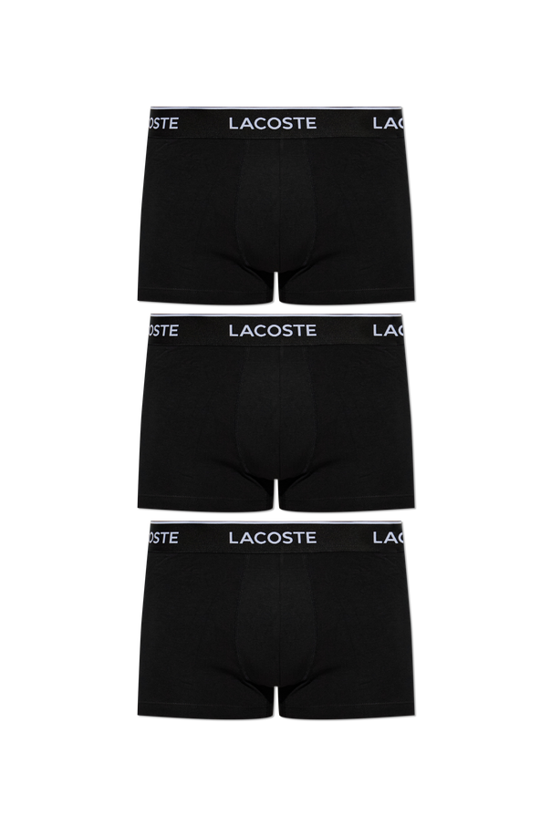 Three-Pack of Cotton Boxer Briefs od Lacoste