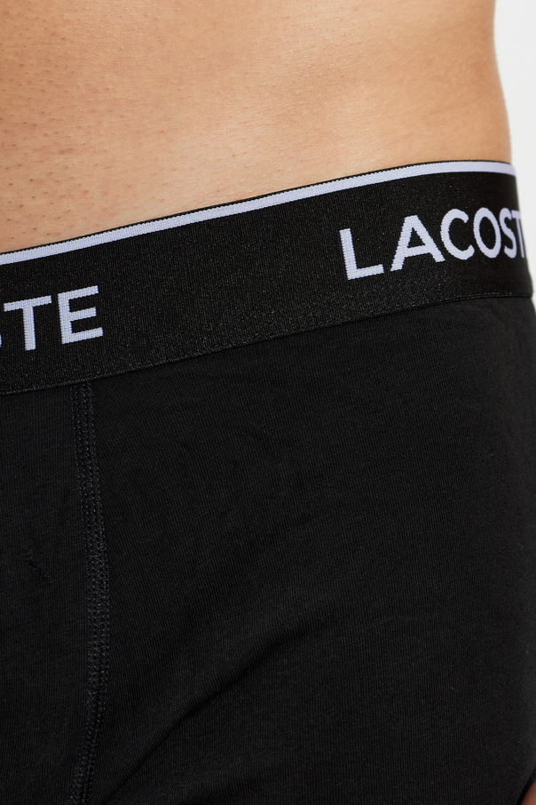 Lacoste Three-Pack of Cotton Boxer Briefs