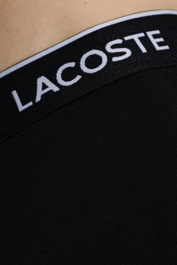 Lacoste Three-Pack of Cotton Boxer Briefs