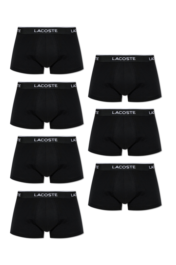 Seven-pack of cotton boxers od Lacoste