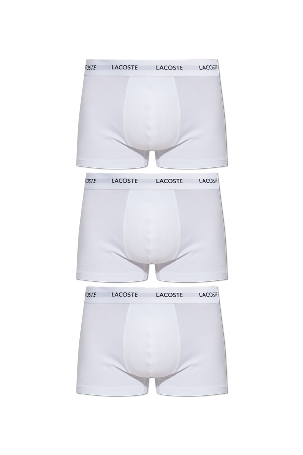 Three-Pack Cotton Boxer Briefs od Lacoste