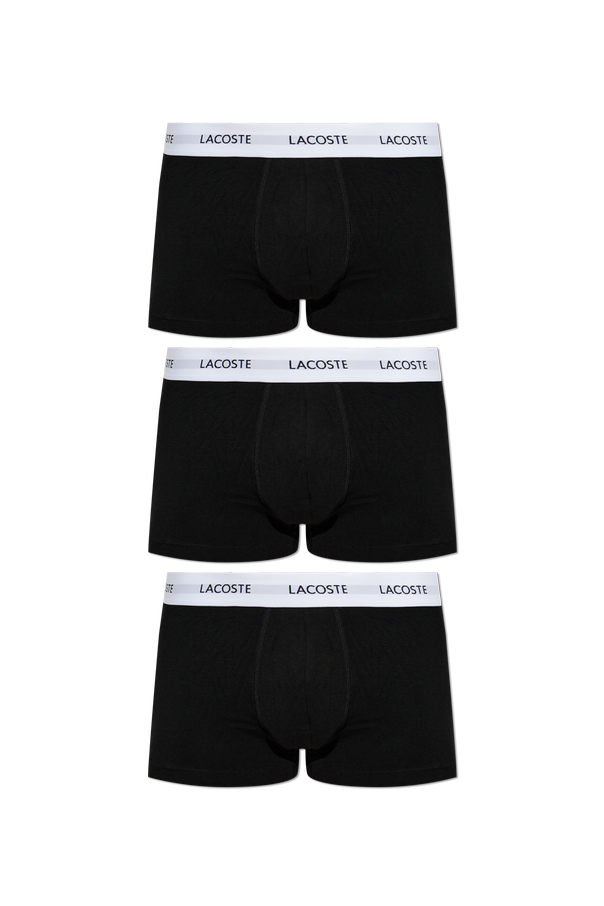 Three-Pack of Cotton Boxer Briefs od Lacoste