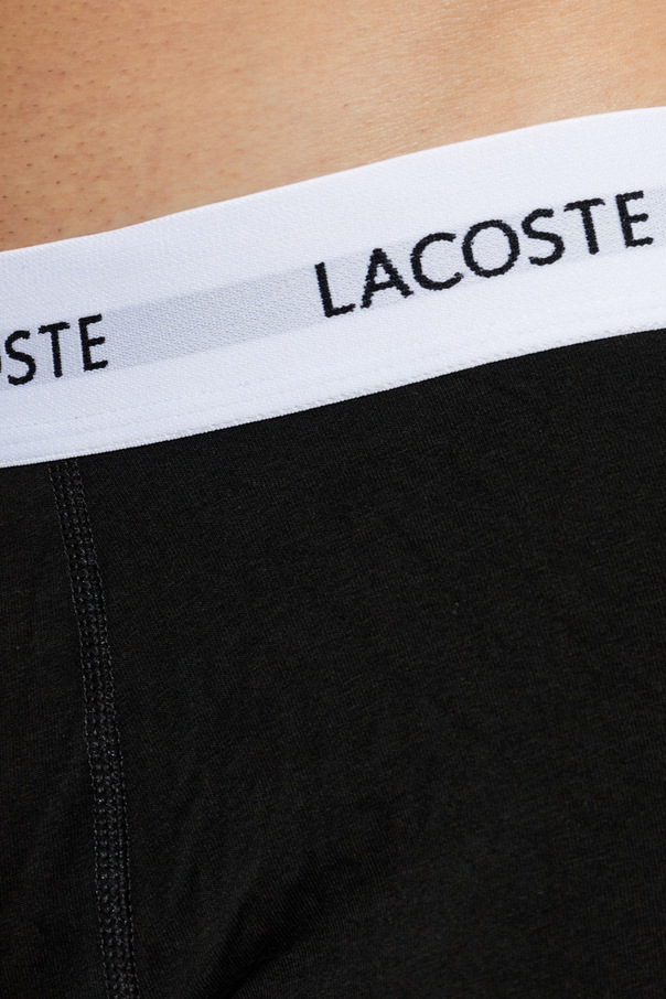 Lacoste Three-Pack of Cotton Boxer Briefs