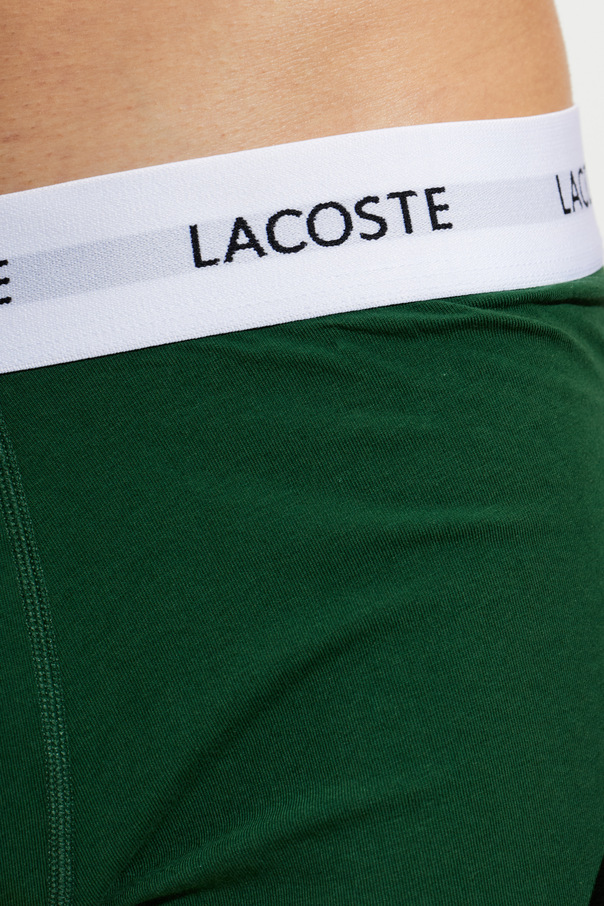 Lacoste Three-Pack of Cotton Boxer Briefs