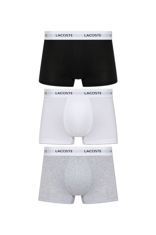 Three-pack of cotton boxers od Lacoste