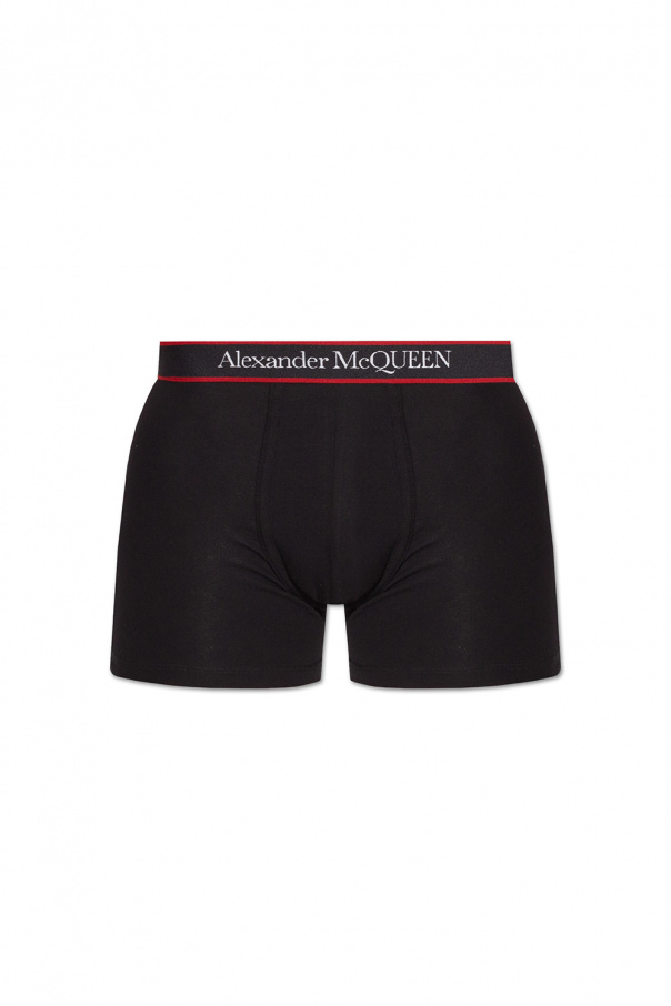 Alexander McQueen alexander mcqueen logo patch lanyard cardholder item