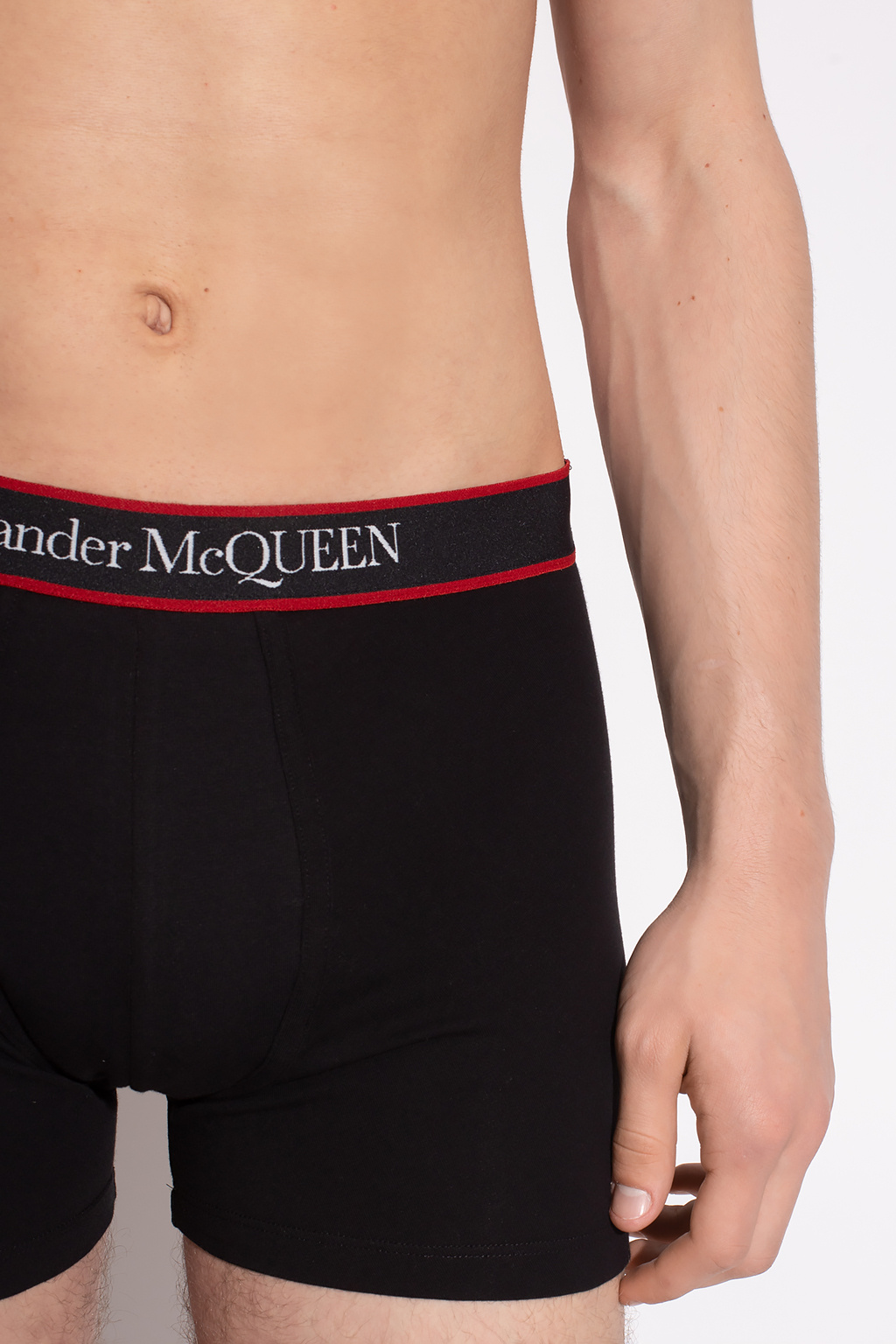 Alexander McQueen Boxers with holographic