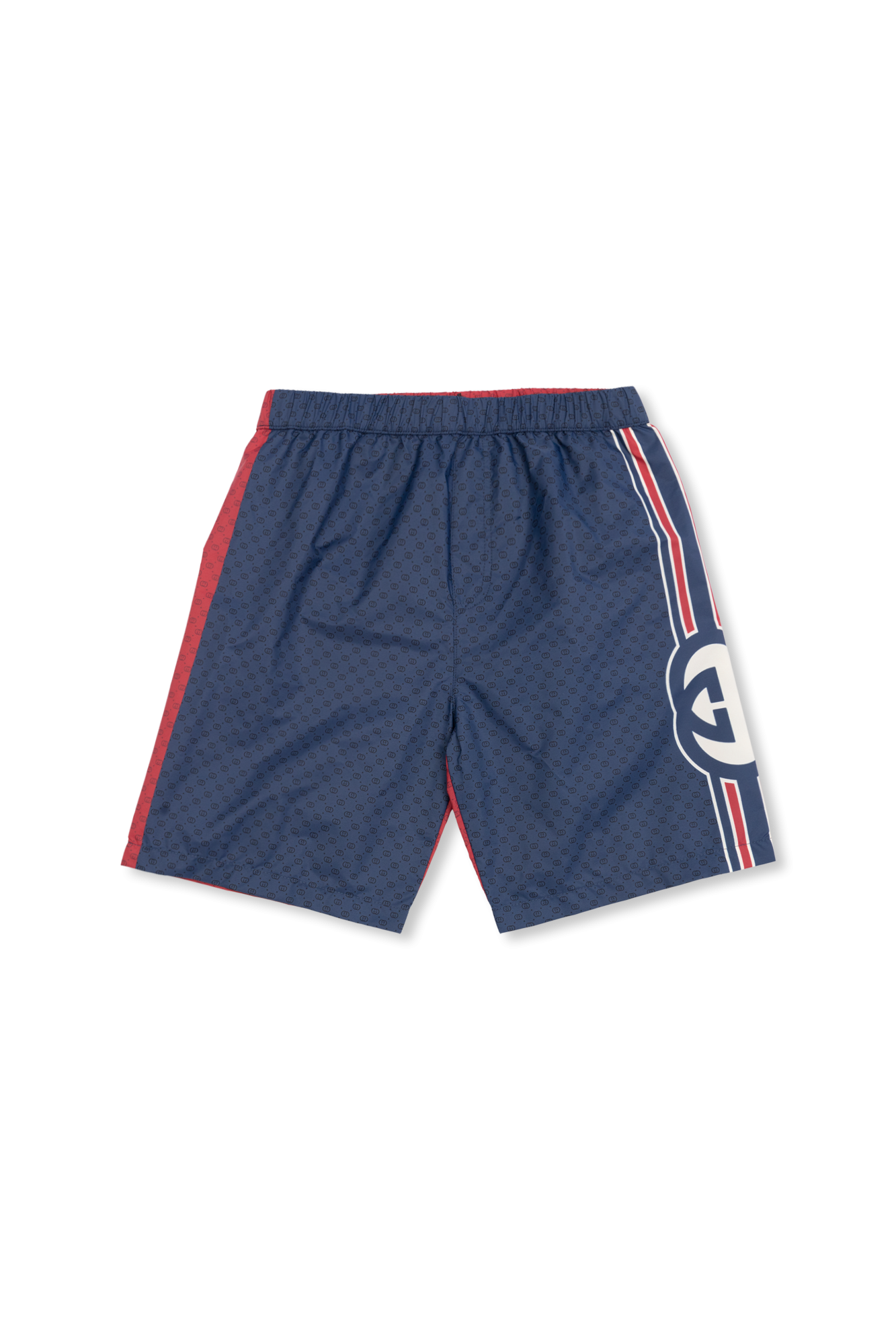 gucci Okulary Kids Swim shorts with monogram