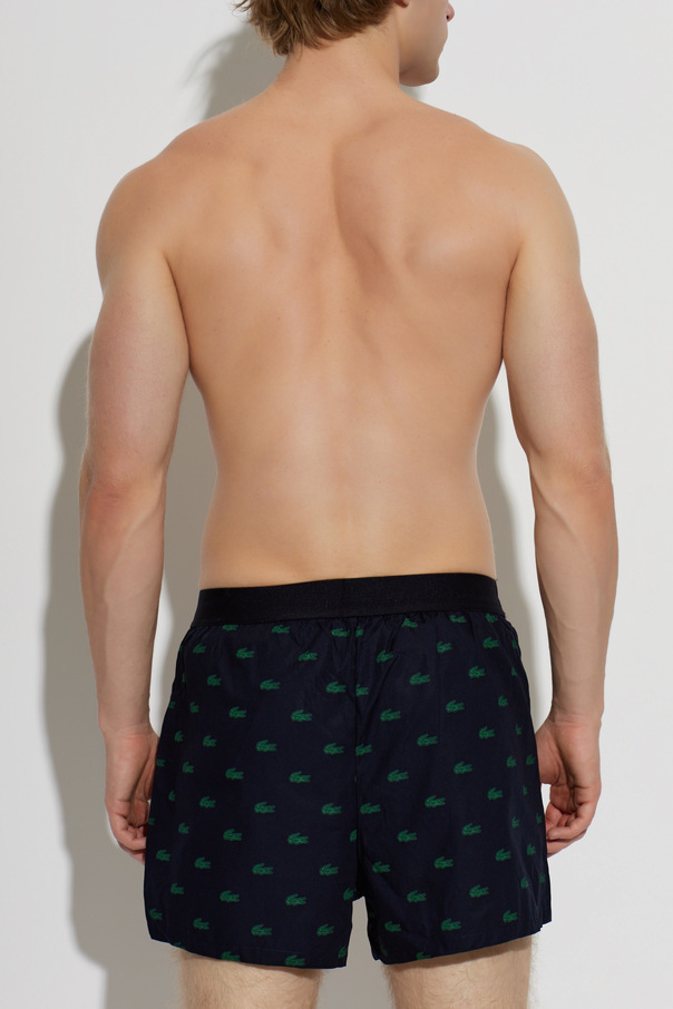 Lacoste Three-Pack of Cotton Boxer Shorts