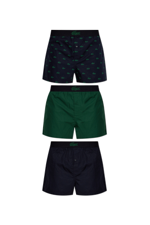Three-Pack of Cotton Boxer Shorts