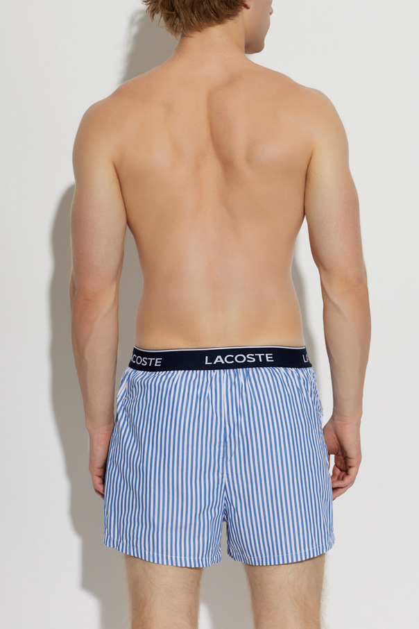 Lacoste Three-Pack of Cotton Boxer Shorts