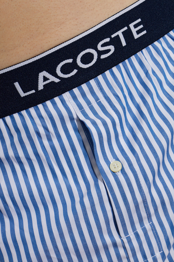 Lacoste Three-Pack of Cotton Boxer Shorts