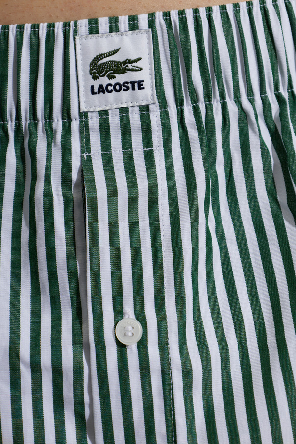 Lacoste Trío de bóxers de algodón