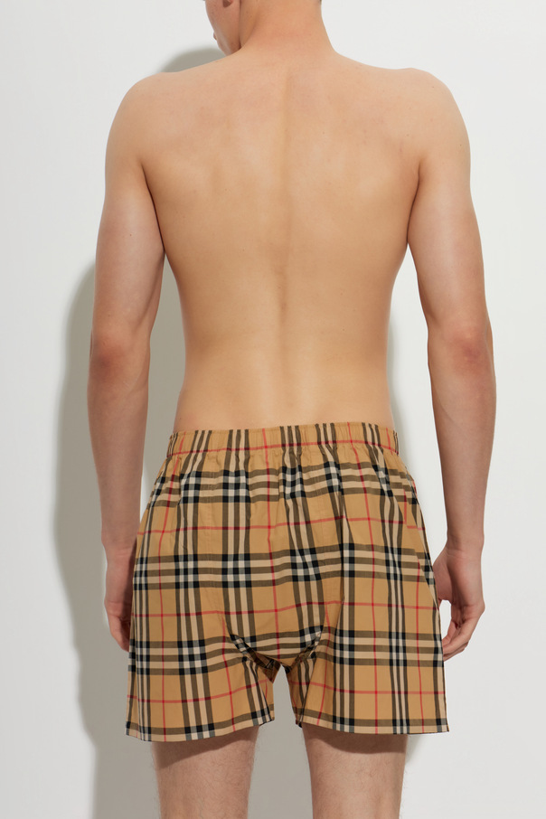 Burberry Plaid Pattern Boxer Shorts