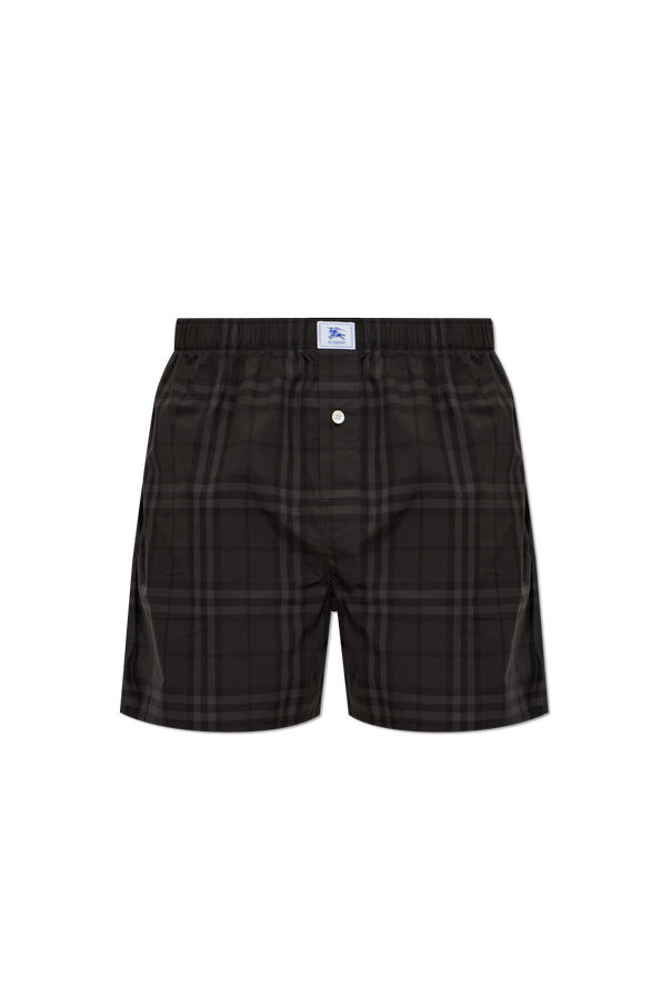 Plaid Pattern Boxers od Burberry