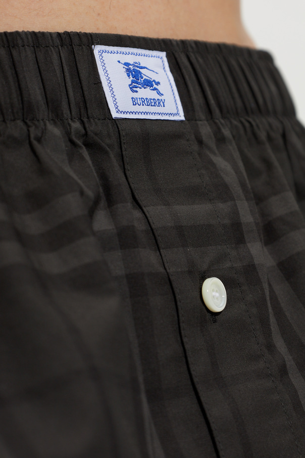 Burberry Plaid Pattern Boxers