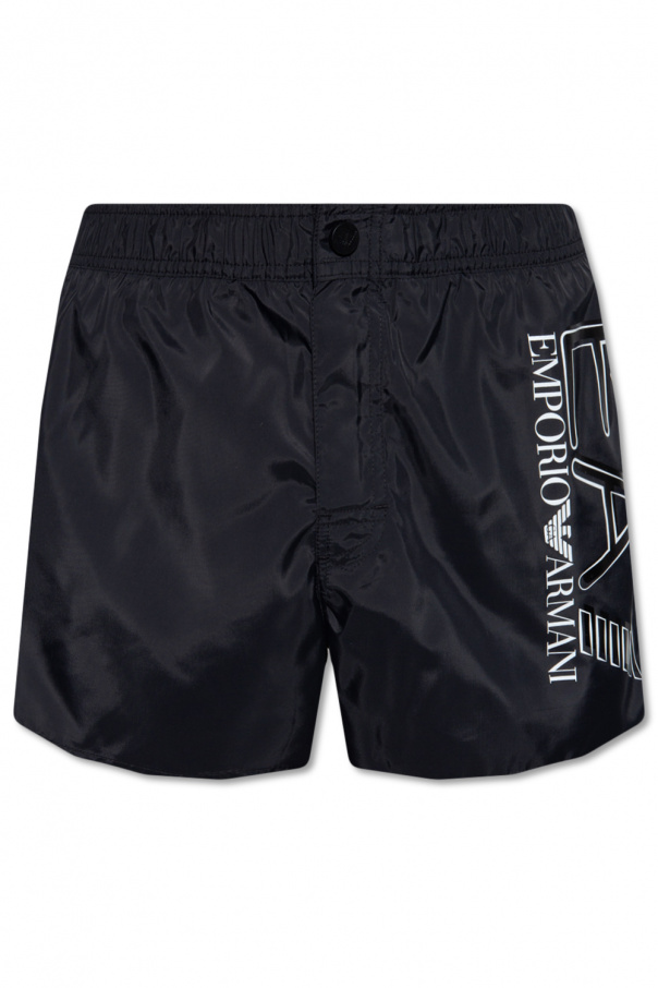 armani exchange belt Swim shorts