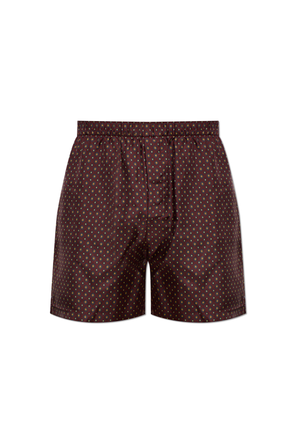 Silk shorts od Saint Laurent