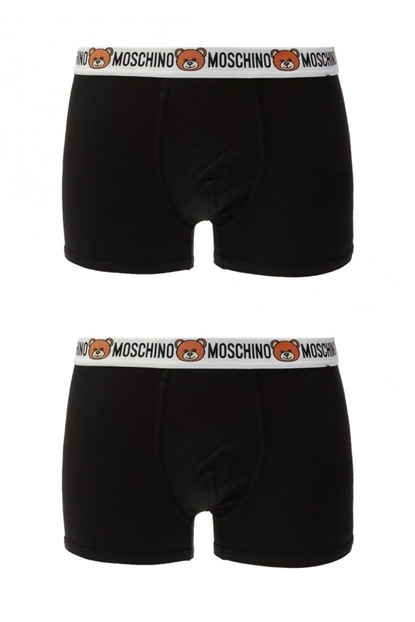 Teddy bear motif boxers 2-pack Moschino 