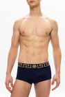 Versace NAVY BLUE Swim boxers with logo