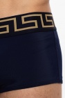 Versace NAVY BLUE Swim boxers with logo