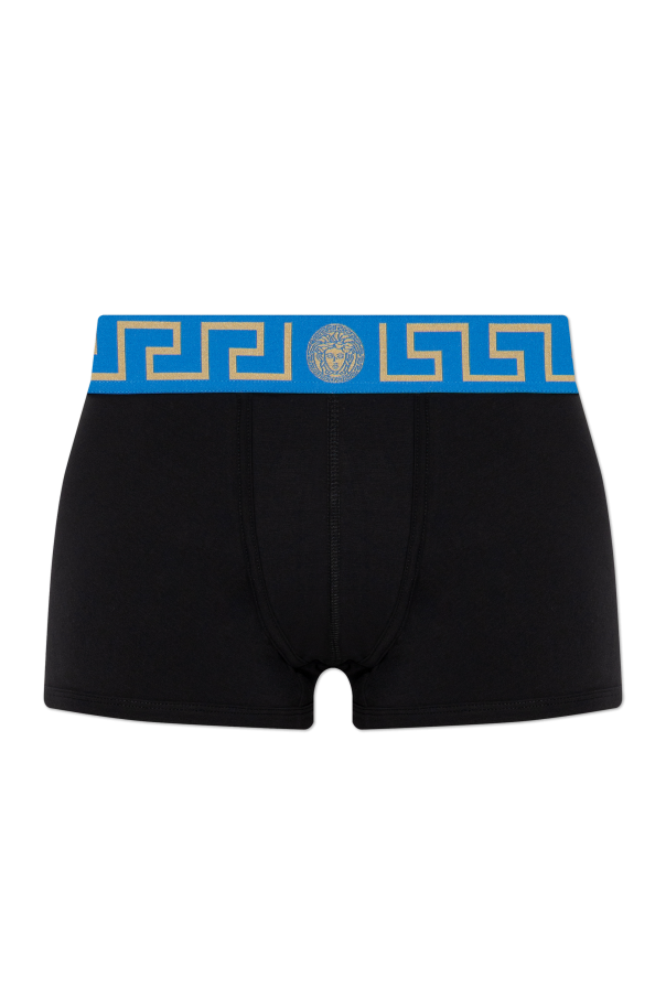 Versace Baumwollboxershorts mit Logo