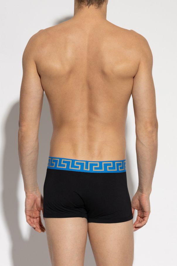 Versace Baumwollboxershorts mit Logo