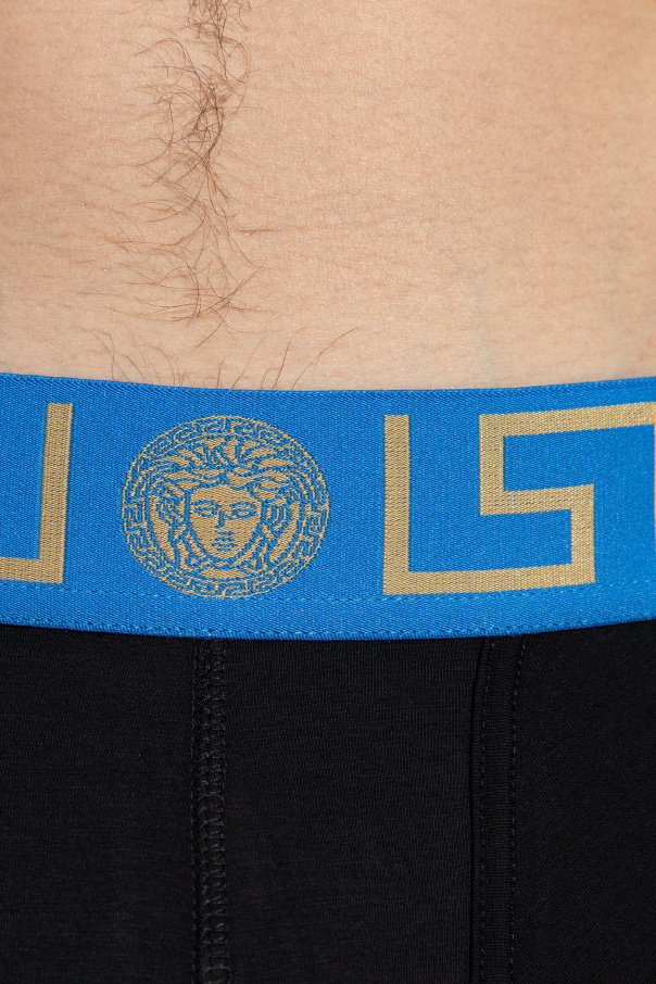 Versace Baumwollboxershorts mit Logo