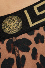 Versace BROWN Boxers with animal motif