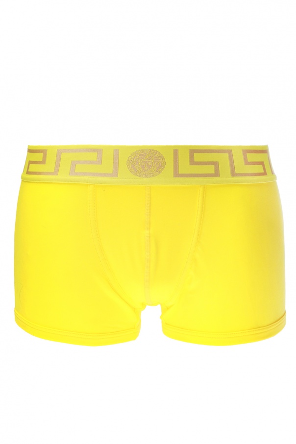 Yellow Logo boxers Versace - Vitkac GB