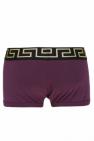 Versace BURGUNDY Greek pattern boxers