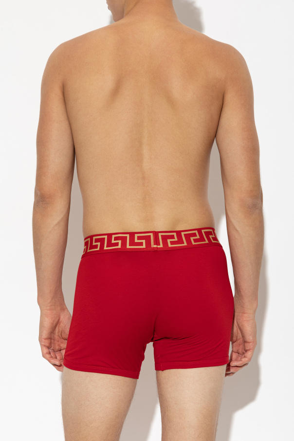 Versace Cotton boxers with logo