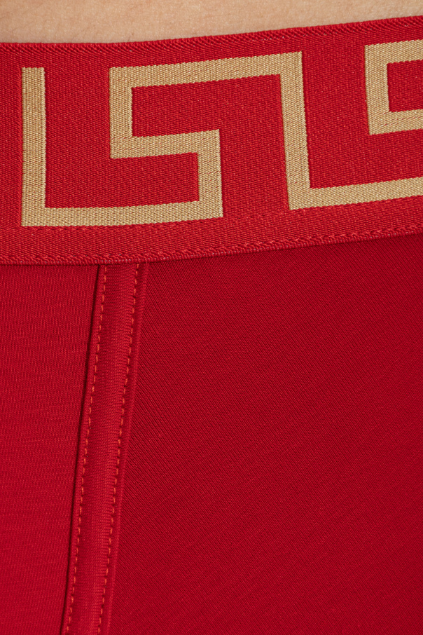 Versace Cotton boxers with logo