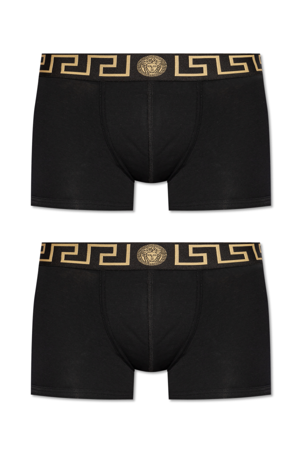 Versace Two-pack of boxers with logo