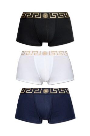 Three-pack of boxers with logo od Versace