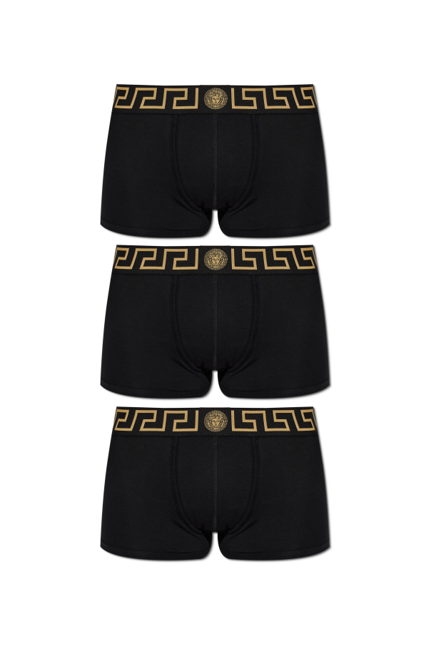 Three-pack of cotton boxer briefs od Versace