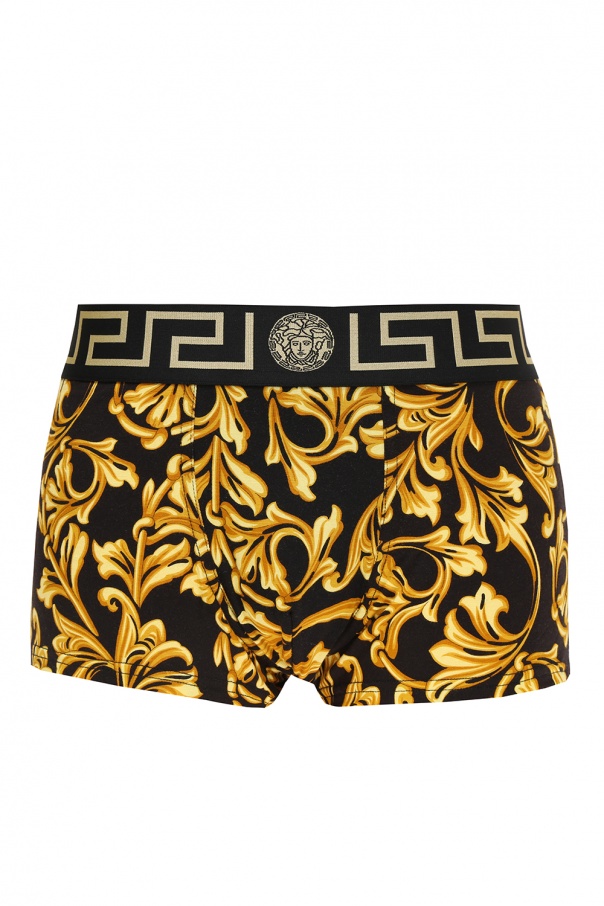 Baroque pattern boxers Versace - Vitkac HK