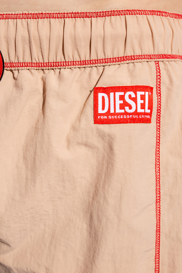 Diesel 'printed semi-sheer leggings Viola