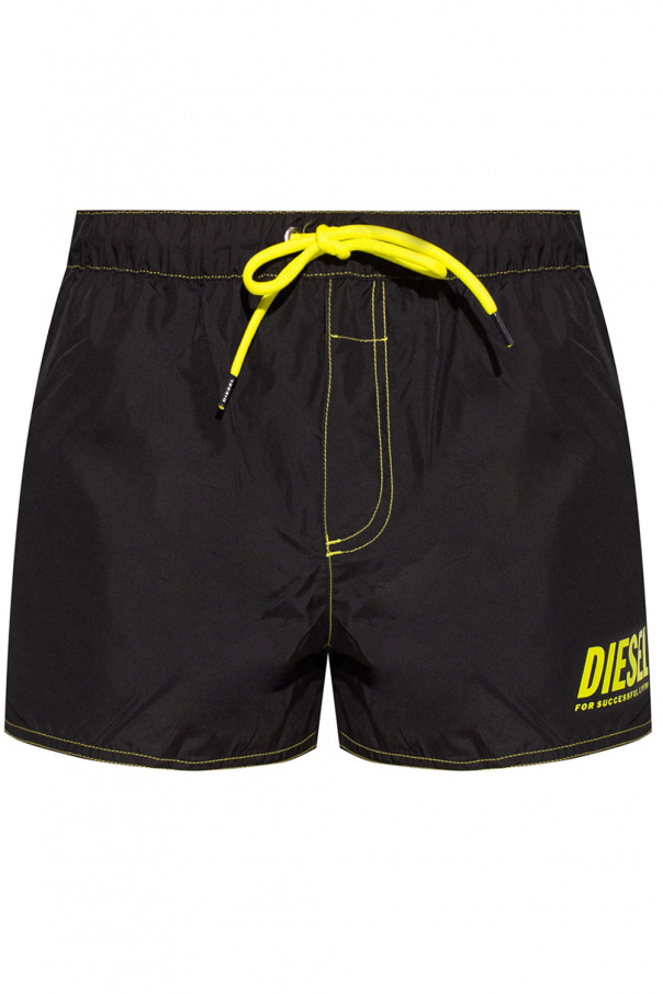 Diesel Thom Browne Shorts aus Wolle Grau