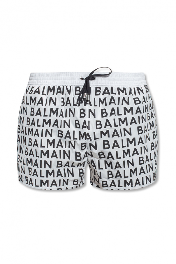 Balmain Balmain B Bold strap detail sneakers