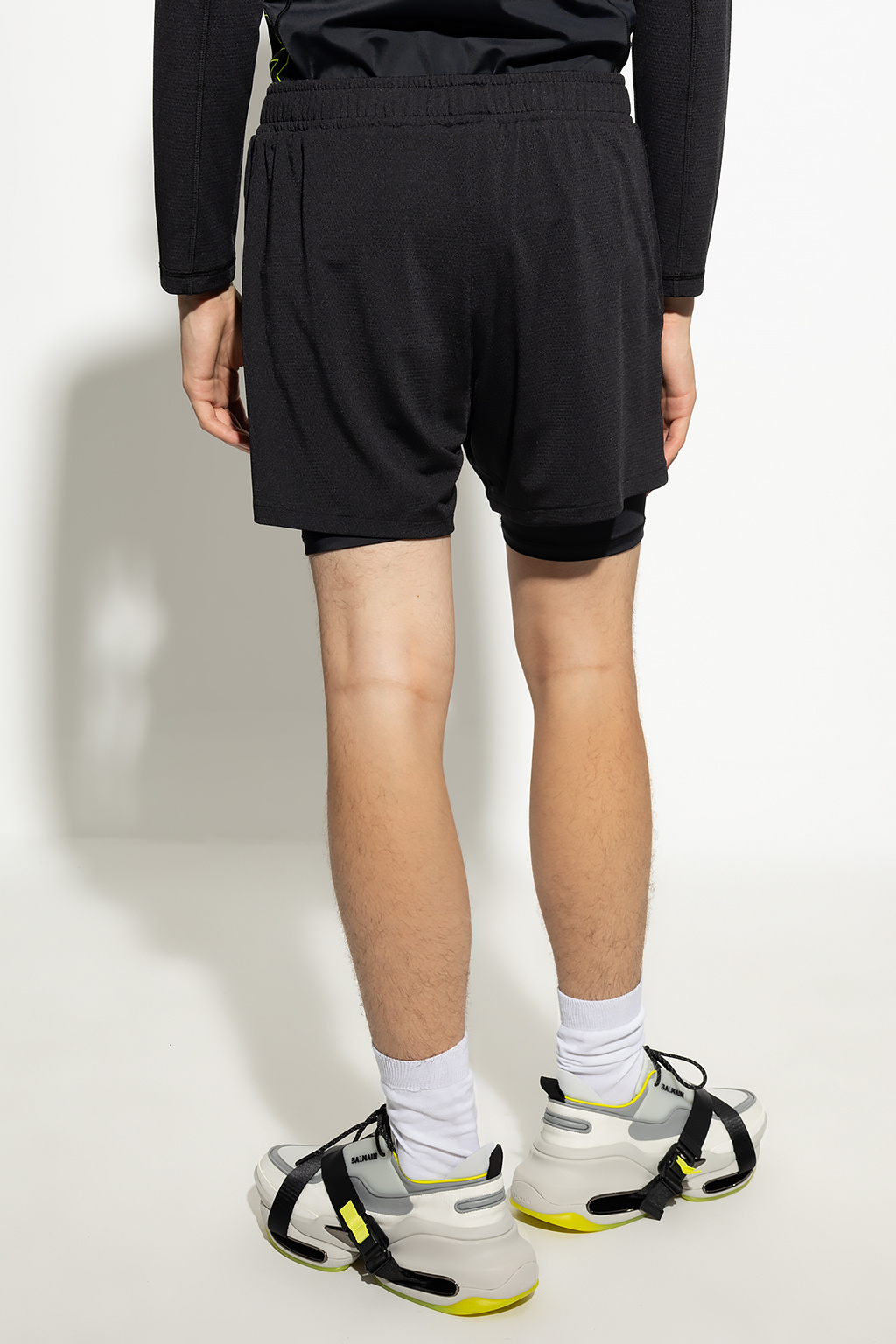 Balmain sitzende shorts