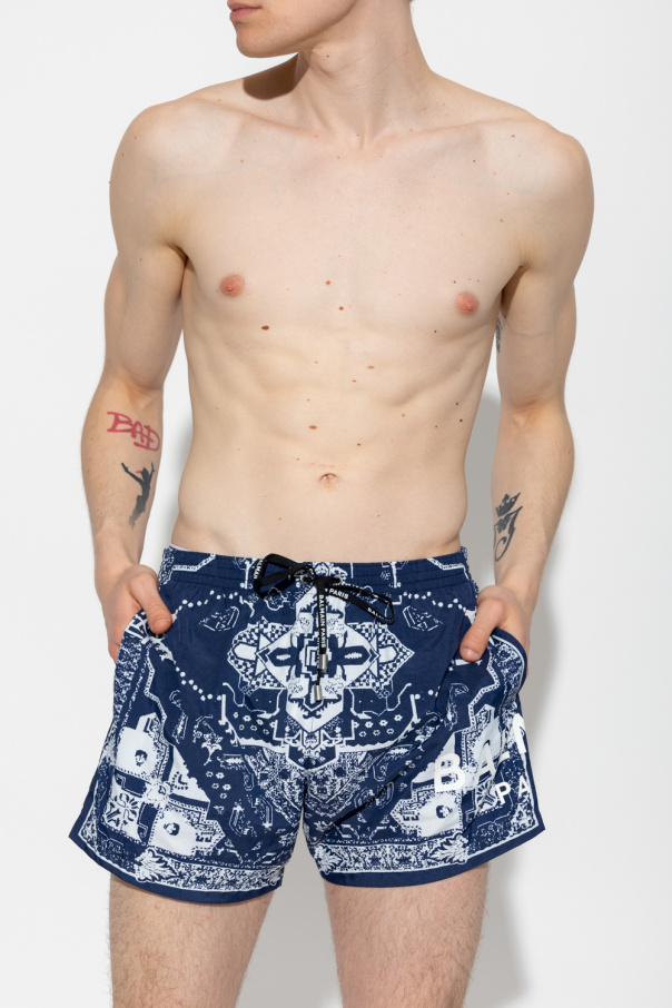 Balmain Patterned swim shorts