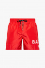balmain logo-print Swim shorts